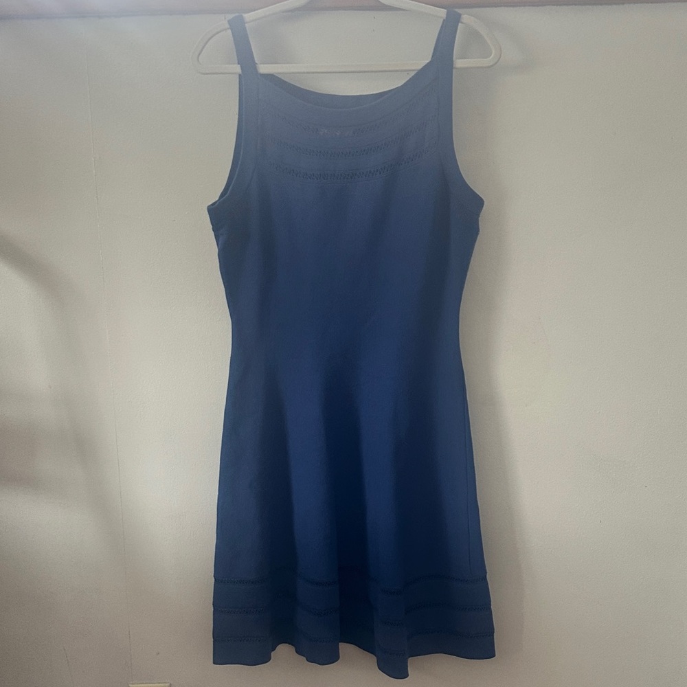 Kate Spade Navy knit Sleeveless Mini Dress